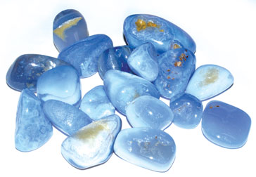 1 lb Agate, Blue Lace tumbled stones 1 lb Agate, Blue Lace tumbled stones