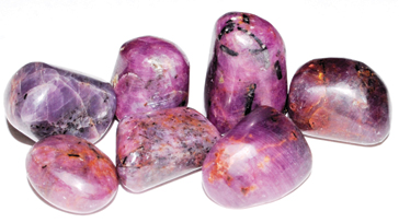 1 lb Corundum tumbled stones 1 lb Corundum tumbled stones