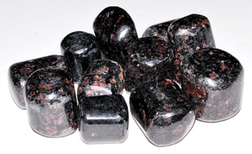 1 lb Garnet in Boitite tumbled stones 1 lb Garnet in Boitite tumbled stones