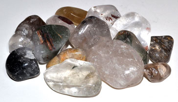 1 lb Lodalite tumbled stones 1 lb Lodalite tumbled stones