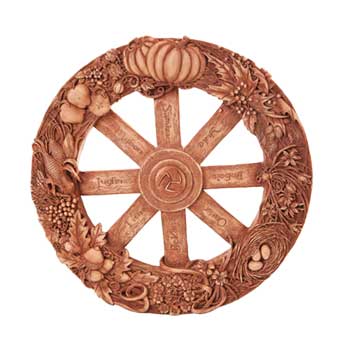 Wheel of the Year plaque Wheel of the Year plaque